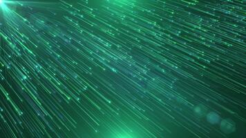 colorato ottico lente bagliore tiro stella che esplode particelle nel universo design futuristico sfondo video