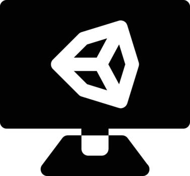 unidad, programación, herramientas glifo sólido icono vector