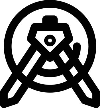 Android, Studio, Programming Outline Icon vector