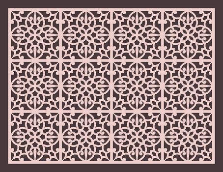 Elegant floral pattern design artwork vector