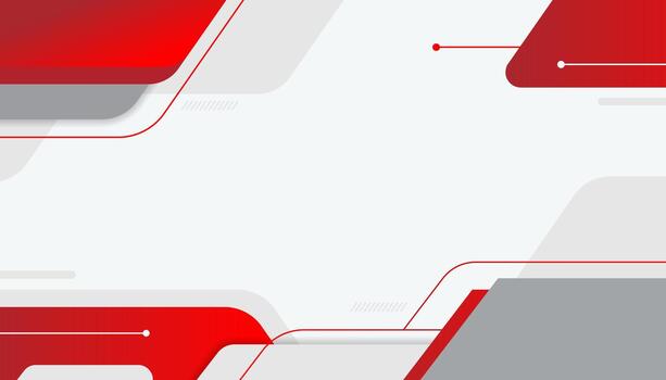 Modern Red and Gray Abstract Geometric Background Design vector