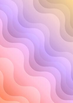 Colorful wave pattern background vector