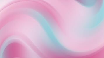 abstract blurred motion background in pink and green. The style is soft and gradient with smooth transitions. video