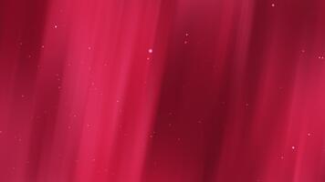 Abstract red animated background with glowing light particles and smooth gradient waves video