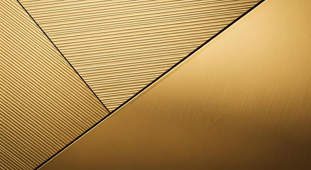 Exploring Abstract Golden Hues and Textured Surface Patterns With Geometric Designs photo