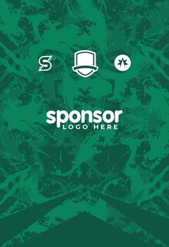 Abstract jersey background front design vector