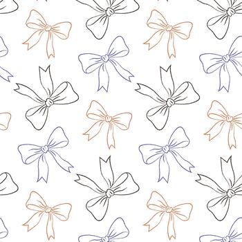 decorativo arco modelo en suave colores en un blanco antecedentes para creativo proyectos y textiles vector