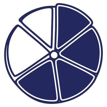 moderno segmentario circulo diagrama infografía elemento representando datos análisis y un visual ilustración de negocio estrategia y planificación vector