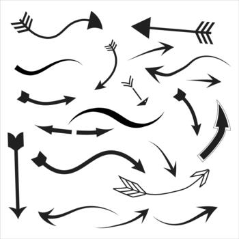 dinámica conjunto de negro flecha gráficos, ideal para digital diseño proyectos ilustrando dirección, movimienot, y navegación. versátil punteros y indicadores para creativo diseños y web elementos vector