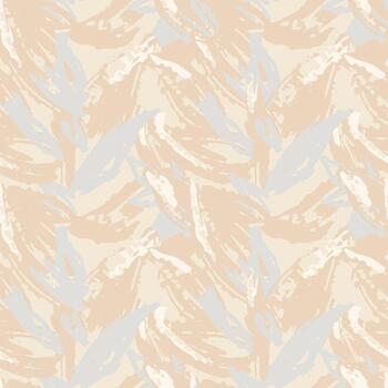 Seamless abstract pattern with soft brush textures in beige and light gray tones. Minimal and elegant modern design perfect for textiles, packaging, and interior decor vector