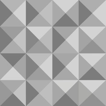 Grey and white geometric pattern background vector