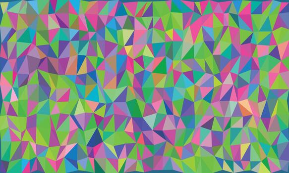 A colorful abstract background with triangles vector