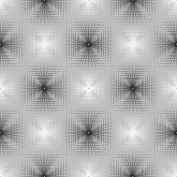 Geometrical gradient pattern. Dot texture. Diagonal dotted rhombus seamless ornamental background vector