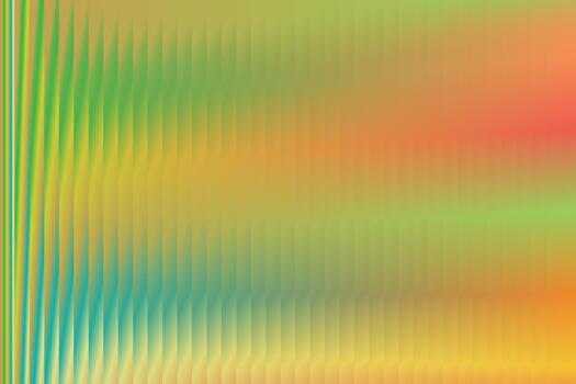 Vibrant Abstract Background with Geometric Vertical Stripe Pattern and Gradient Transition from Yellow to Cyan vector