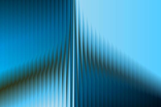 Vibrant Abstract Gradient Background with Blue and Cyan Tones and Central Vertical Stripe Distortion vector