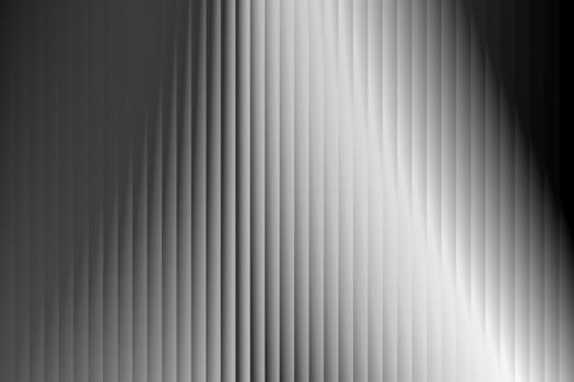 Abstract Monochrome Background with Vertical Stripe Pattern and Bright Metallic Silver Gradient Highlight vector