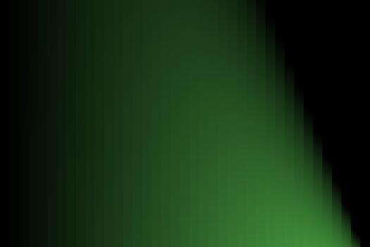Dark Abstract Background with Diagonal Pixelated Green Gradient and Fade to Black vector