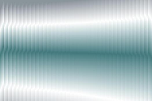 Elegant Abstract Background with Metallic Silver and Teal Gradient and Horizontal Center Band Pleat Texture vector