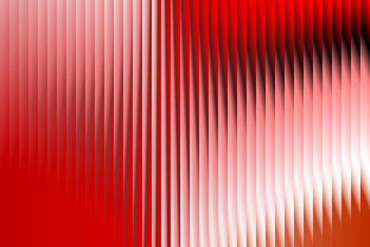 Vibrant Abstract Gradient Background with Intense Red and White Vertical Stripe Distortion and High Contrast vector