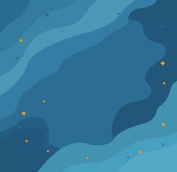 Abstract blue cosmic wave background. abstract background with waves. vector