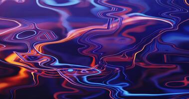 brillante, suavemente fluido contornos crear un resumen mapa o orgánico modelo. sin costura bucle animación. el dinámica textura con un brillante efecto crea un atmósfera de fantasía y magia.1110 video