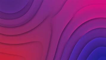 lutning skikten en vibrerande abstrakt topografi med djup och Färg övergångar video