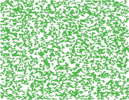 Abstract Green Shredded Geometric Pattern Background vector