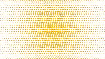 Halftone Slightly Twisting Animation, Abstract Dotted Pattern, Seamless Loop, Retro Pop Art Motion Graphic Background, Digital Design Texture. video