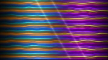 ondulado gradiente brilhante fundo animação com suave fluindo abstrato linhas, 4k desatado looping moderno colorida movimento gráficos para digital visuais e criativo Projeto projetos video