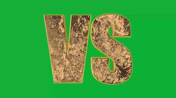 mot mot gyllene 3d text slinga animering med reflekterande metallisk textur och lysande ljus effekt på svart bakgrund video