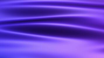 bucle movimiento de suave púrpura degradado superficie con amable olas y suave pliegues el sedoso fluido textura crea un calma y elegante resumen antecedentes video