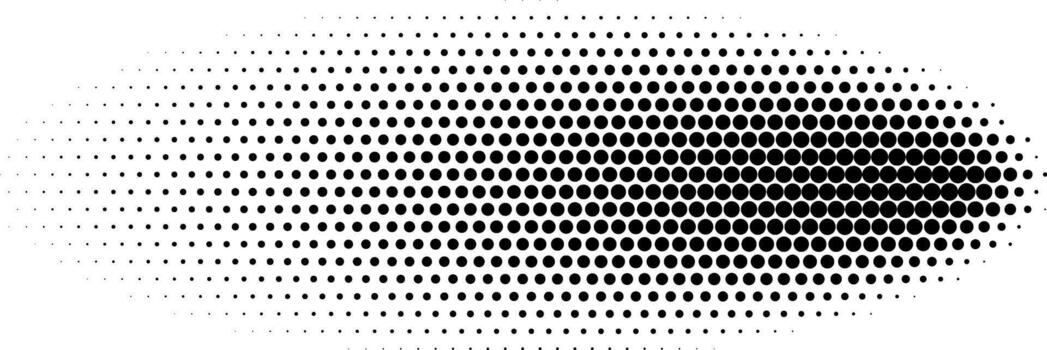 Halftone pattern creating fading effect with dots vector