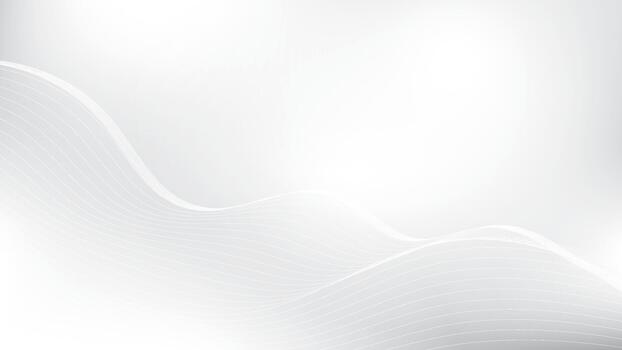 Abstract white and gray color, modern design stripes background with curve lines, wavy pattern.eps10 . vector