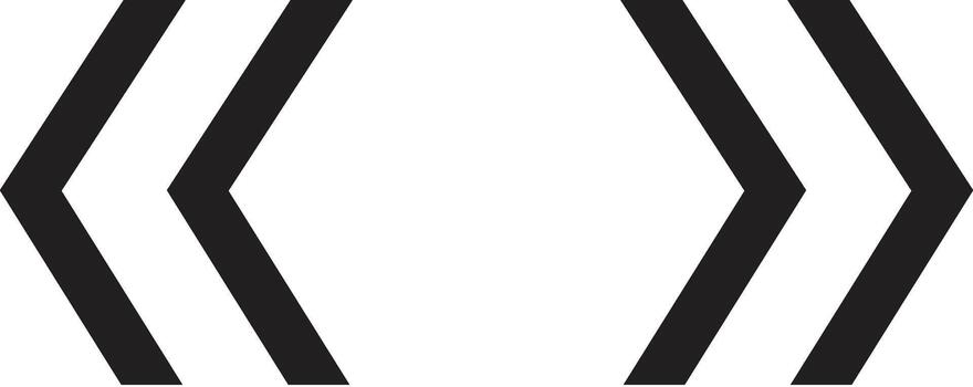 cheurón flechas señalando interior en un blanco antecedentes indicando dirección y atención vector