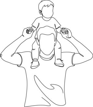 a simple line drawing depicts two astronauts floating in space tethered together by cables high quality professional detailed modern vector