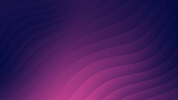 smooth flowing abstract wave animation with purple gradient and seamless looping motion background video