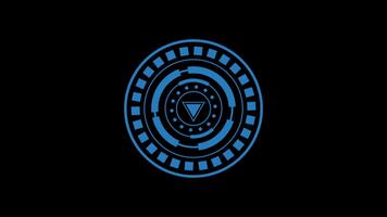 minimaal tech cirkel koppel beweging zichtbaar video