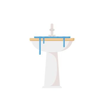 cuenca . Desbordamiento. fondo de pantalla. gratis espacio para texto. símbolo. vector