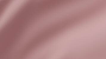 mjuk röd ark tyg vinka försiktigt i slät rörelse skapande lugna elegant minimal bakgrund textur med naturlig veck, eleganta pastell tona avkopplande estetisk idealisk för design, , eller dekoration video