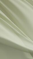 mjuk beige tyg strömmande graciöst i luft skapande elegant minimal textur bakgrund med mild veck slät yta och delikat rörelse symboliserar stillhet skönhet, och modern visuell harmoni video