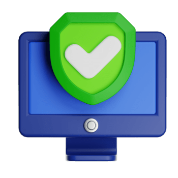 computer tenere sotto controllo visualizzazione scudo con dai un'occhiata marchio icona png