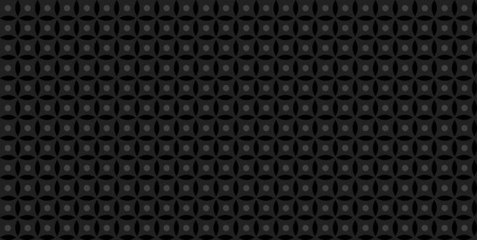 Dark Monochromatic Overlapping Crossed Dots Pattern vector