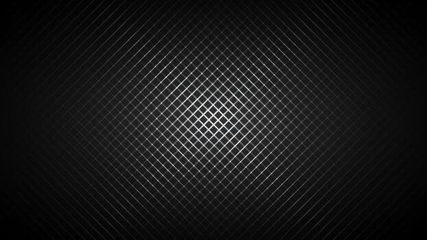 Metallic Grid Abstract Black Background with Gradient Light vector
