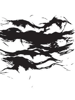 Abstract Black Ink Texture Grunge Background Design Element vector