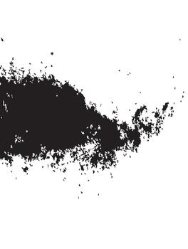 Black Ink Spatter Abstract Texture Background vector