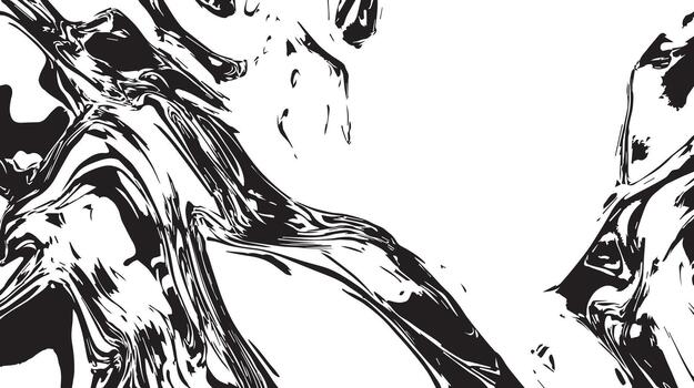 Abstract Black and White Texture Grunge Monochrome Artistic Background for Design Projects vector