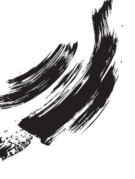 negro tinta cepillo golpes resumen Arte textura antecedentes para diseño proyectos vector