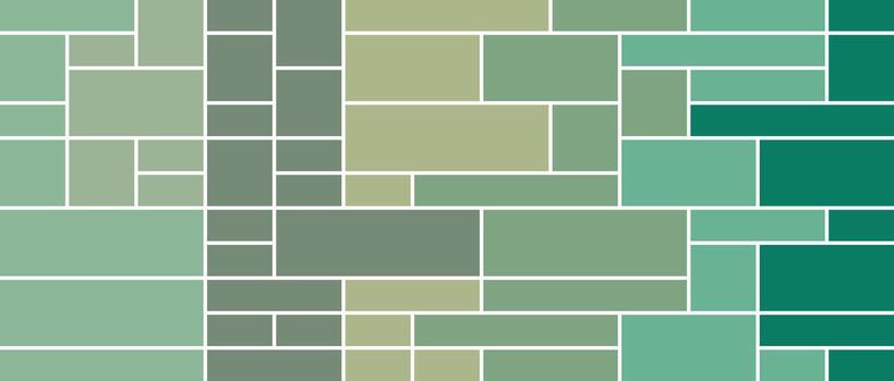 Green Abstract Block Pattern Modern Clean Layout vector