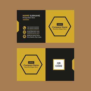 moderno negocio tarjeta modelo. resumen diseño monitor para promoción. vector