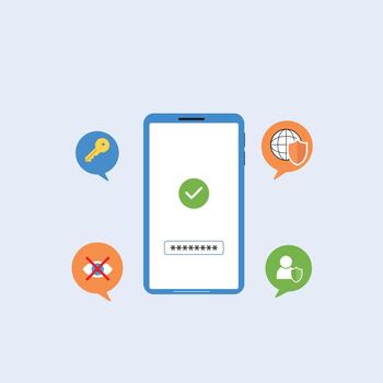 Data Privacy Day Template Protecting Your Digital Information vector